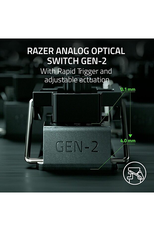 Huntsman V3 Pro Tkl Wired Analog Optical Esports Keyboard: Snap Tap Mode/rapid Trigger/rgb - 2