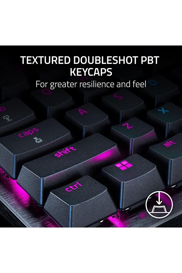 Huntsman V3 Pro Siyah RGB TKL Analog Optical Switch Kablolu Oyuncu Klavyesi RZ03-04980100-R3M1 - 6