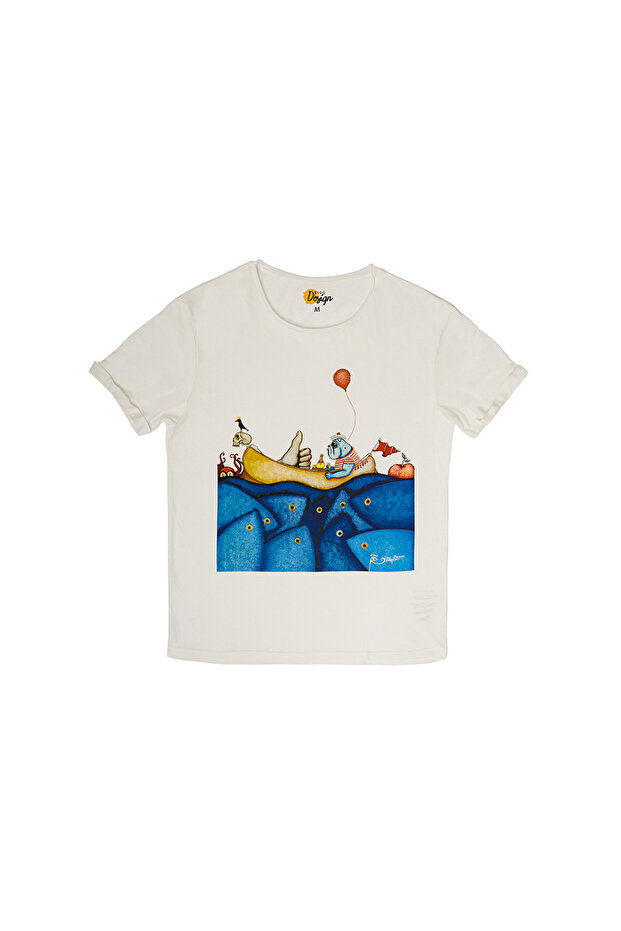 Mr. Allright Man Crew Neck Mens T-shirt