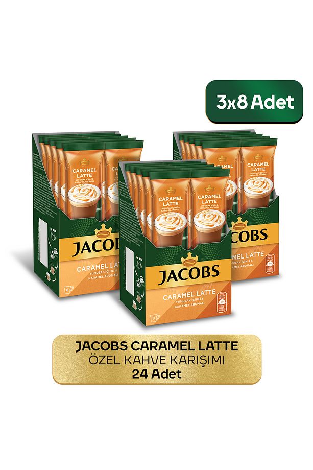 Caramel Latte 8'li - Yumuşak Içimli & Karamel Aromalı 3 Adet - 2