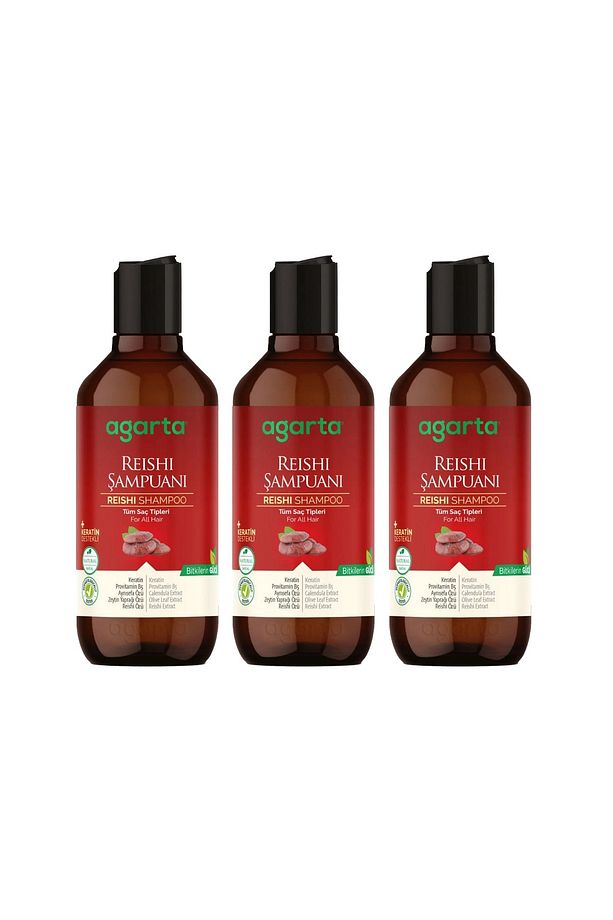 Doğal Şampuan Reishi 400 ml x 3 Adet - 1