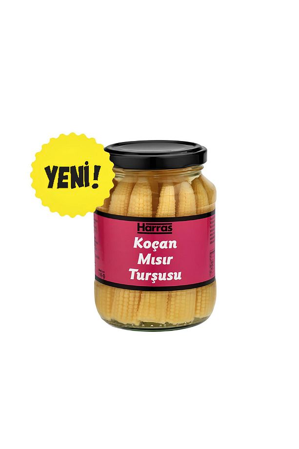 Koçan Mısır Turşusu Bebek Mısır Turşu Mısır Koçanı Turşusu Turşu 340 gr X 4 Adet - 2