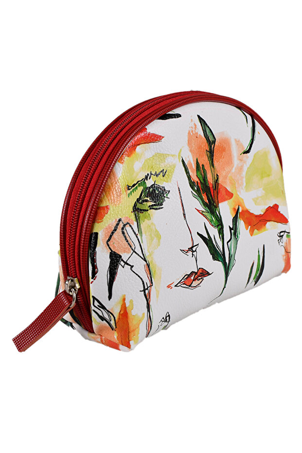 Green Face Make Up Bag - 2