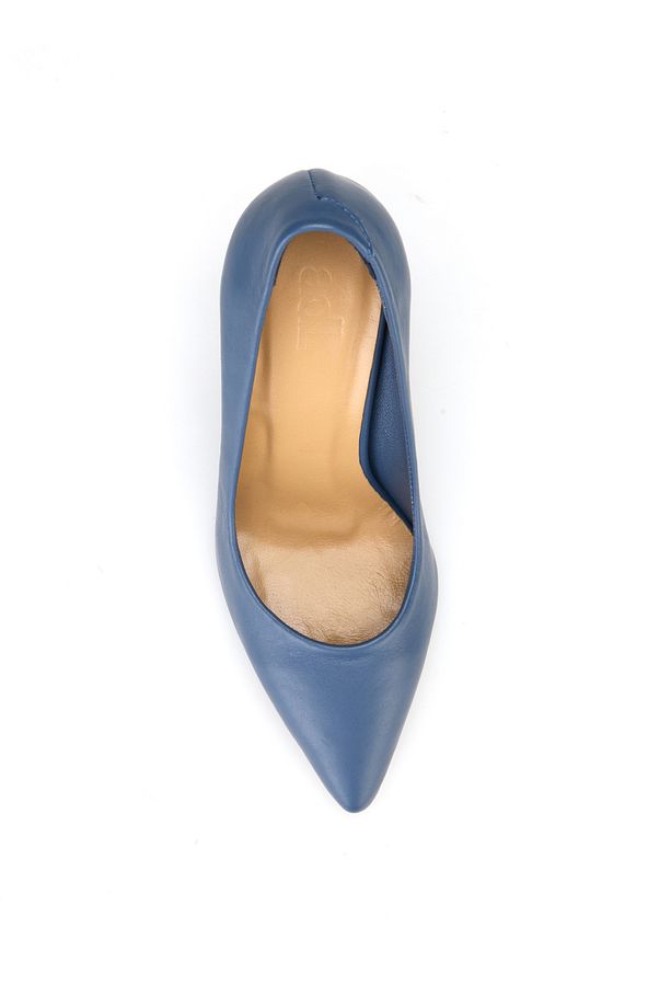 Deri Stiletto Ayakkabı - 3