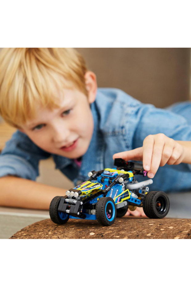 Technic Off-Road Race Buggy 42164 - Durable 219pc Racing Car Toy Creative Play Building Kit - 4