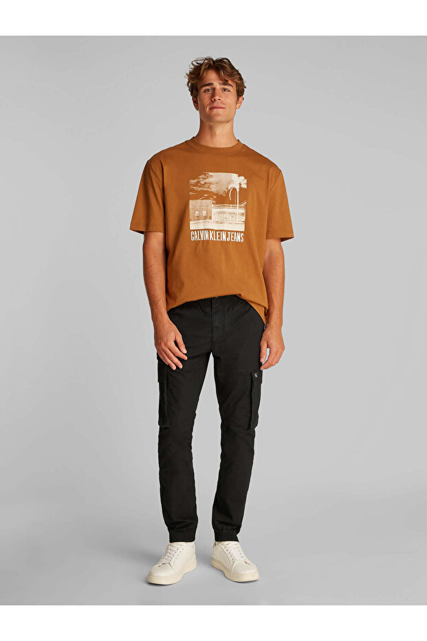 Erkek Siyah Kargo Pantolon - 3