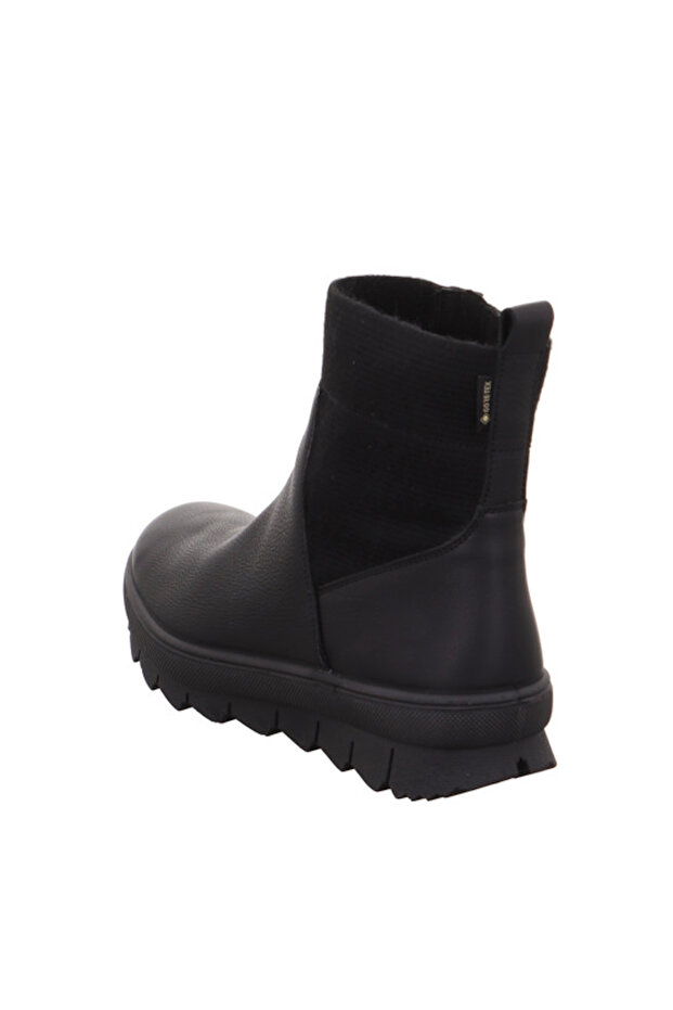 Yumuşak, Gore-tex Fermuarlı Bot, Siyah Deri - 7