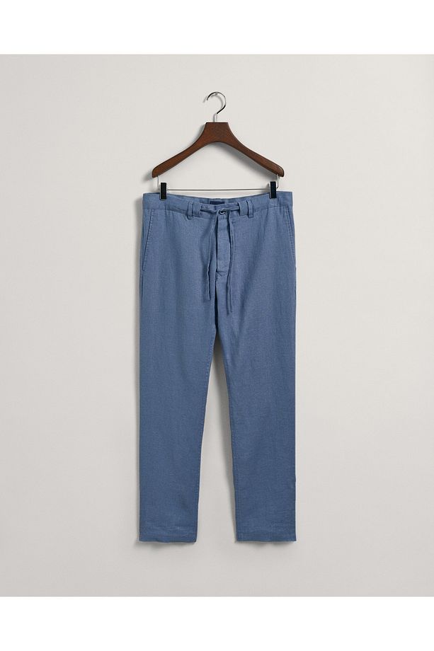 Erkek Lacivert Relaxed Fit Pantolon - 1