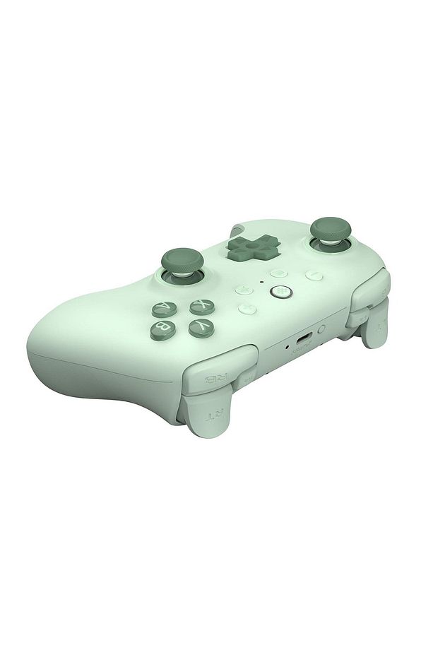 Ultimate 2C Kablosuz 2.4G Oyun Kolu PC Android Hall Effect Joystick Pastel Yeşil - 4