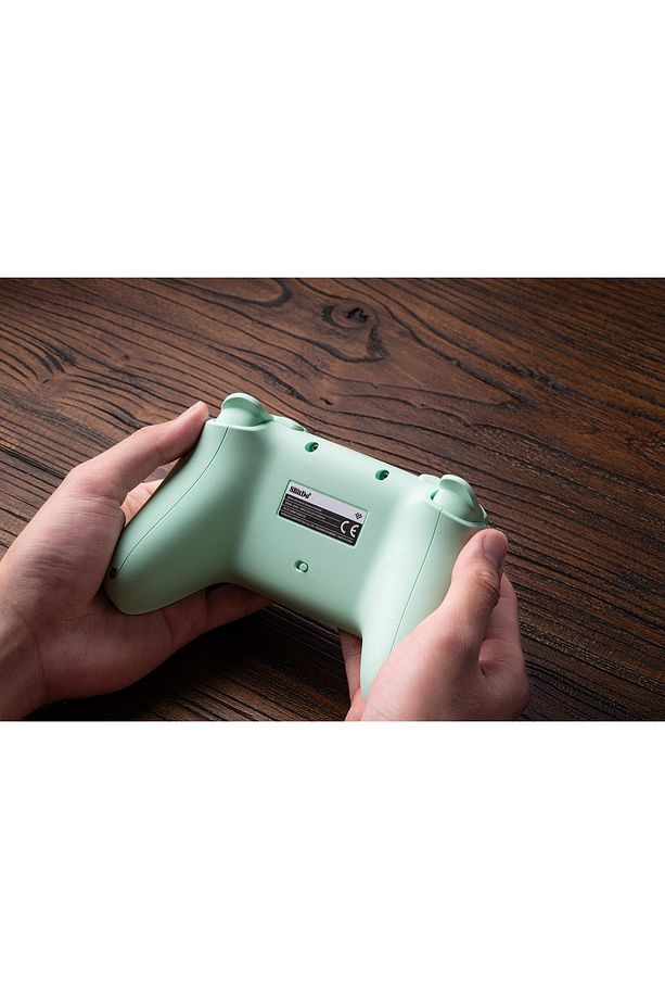 Ultimate 2C Kablosuz 2.4G Oyun Kolu PC Android Hall Effect Joystick Pastel Yeşil - 2
