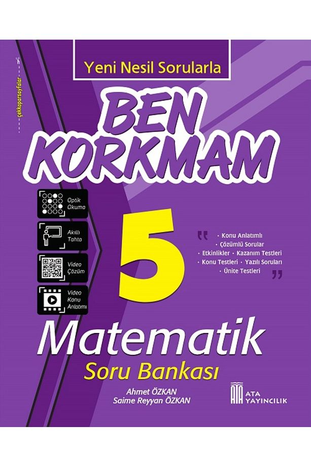 Açı 5.Sınıf Tüm Dersler Çalışma Fasikülü Seti(Yaprak Test)-2024 - 2