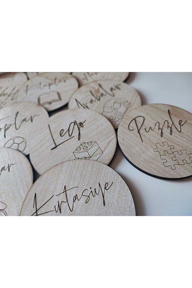 figürlü klasik dolap etiket seti - 4