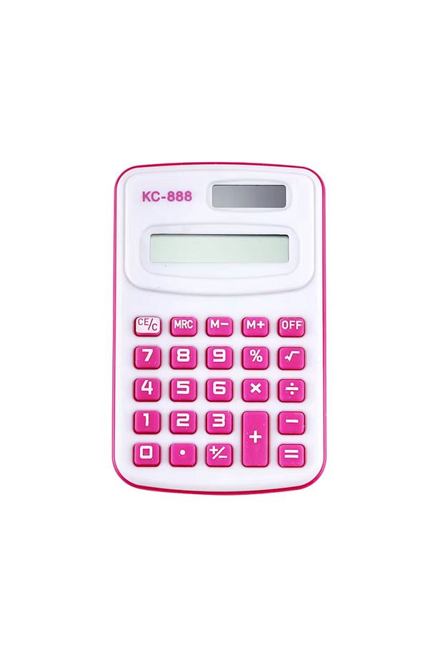 Mini Taşınabilir Renkli Hesap Makinesi Öğrenci Hesap Makinesi 1 Adet - 5