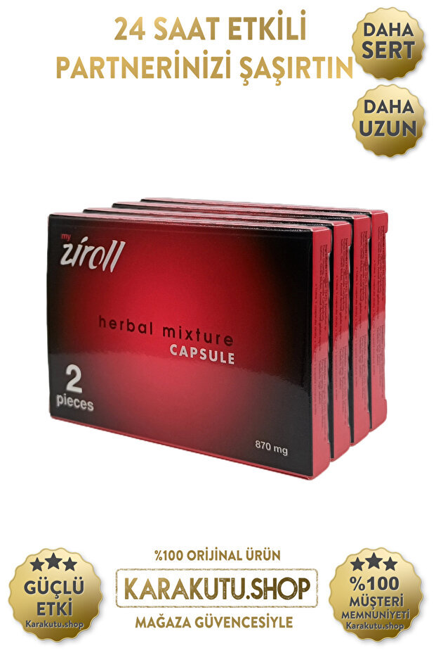 Ziroll Ginseng Bitkisel Kapsül 4 Adet - 3