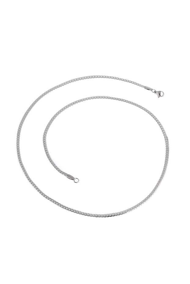 Çelik Zincirli Erkek Kolye - 1