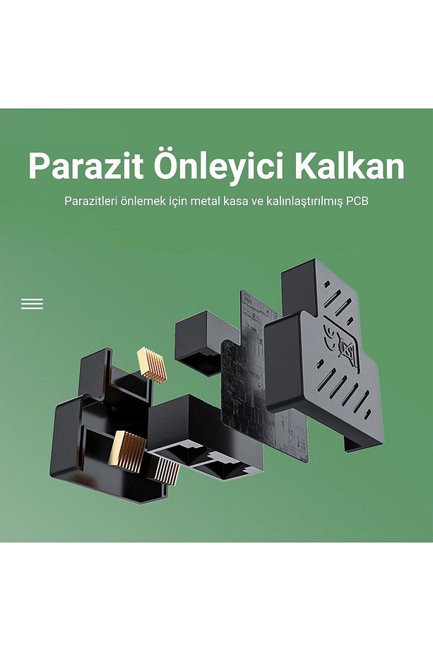 Rj45 1 To 2 Ethernet Splitter Çoğaltıcı Adaptör - 5