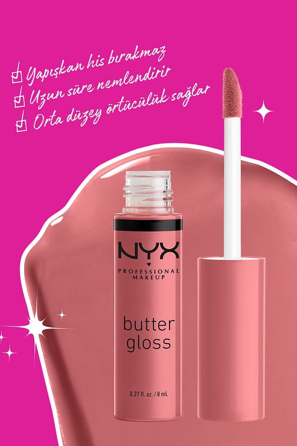 Dudak Parlatıcısı Butter Gloss Tiramisu 15 g 800897818517 - 5