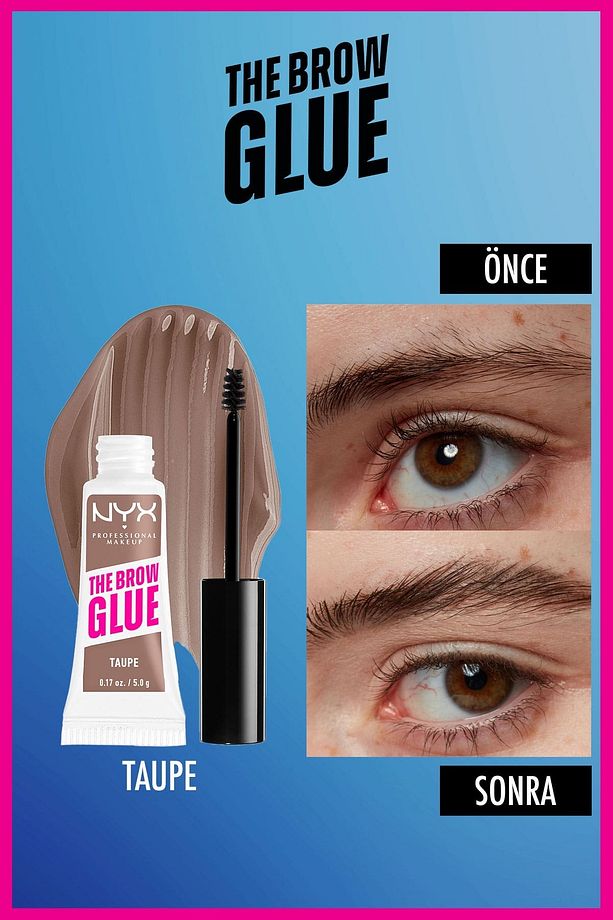 The Brow Glue Instant Brow Styler Kaş Sabitleyici Maskara - Taupe - 5