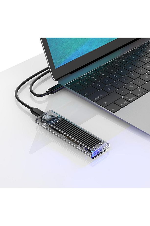 Usb 3.1 Gen2 Type-c 10gbps M.2 Nvme Ssd Disk Kutusu Siyah - 4