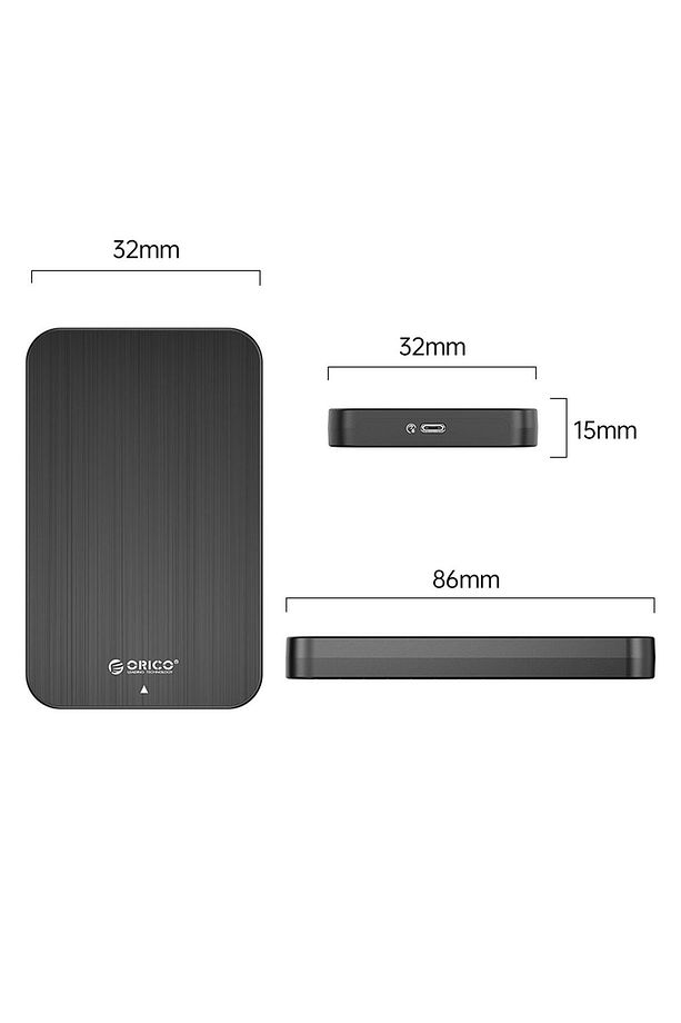 Usb 3.1 Gen1 Type-c 6gbps 2.5” Inch Sata Ssd Hard Disk Kutusu - 2