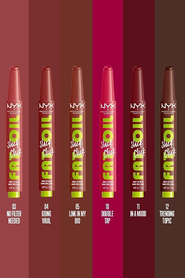 Fat Oil Slick Click Parlatıcı Dudak Balmı - 10 Double Tap - 9