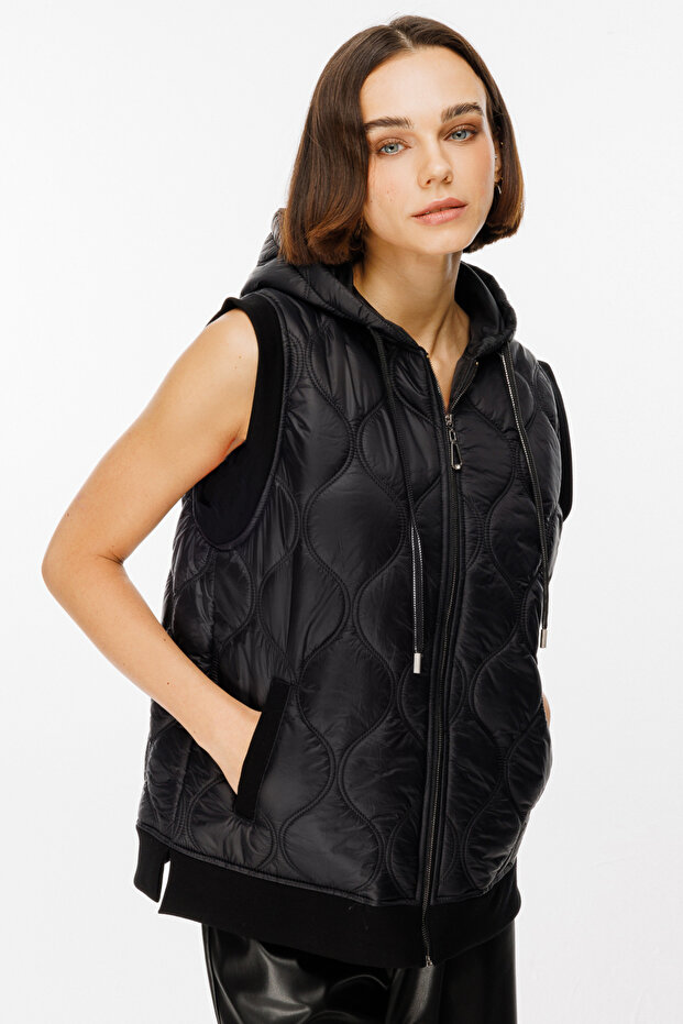 Kapüşonlu Şişme Yelek - 3