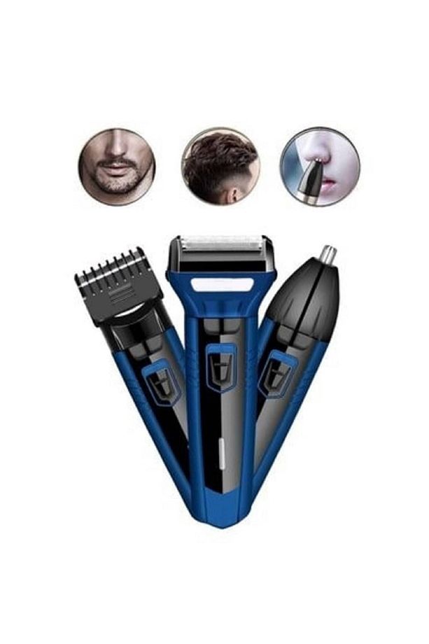 Tıraş Makinesi Saç Sakal Kesme Makinesi 3in1 (4928) - 3