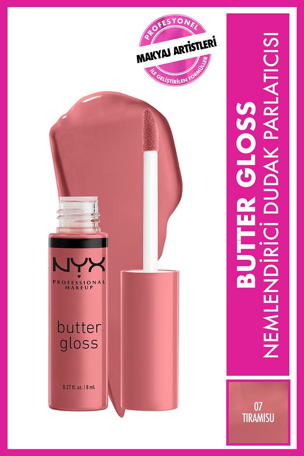 Dudak Parlatıcısı Butter Gloss Tiramisu 15 g 800897818517 - 1