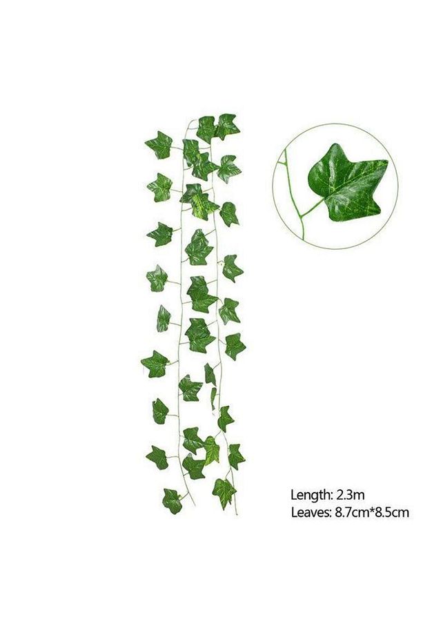 Yapay Sarmaşık Üçgen Yaprak Yapay Çiçek Dekoru 230cm X 3adet - 2