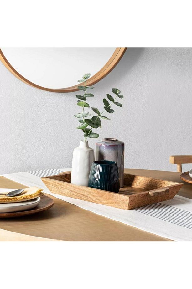 Yapay Çiçek Okaliptus Tek Dal 25cm Yeşil Aradal Garnitür Eucalyptus - 2
