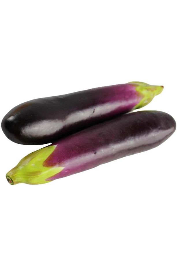 Yapay Sebze Patlıcan Aubergine 1adet 18*5cm - 2