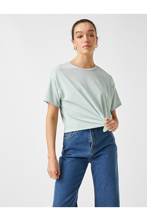 Crew Neck Short Sleeve T-Shirt
