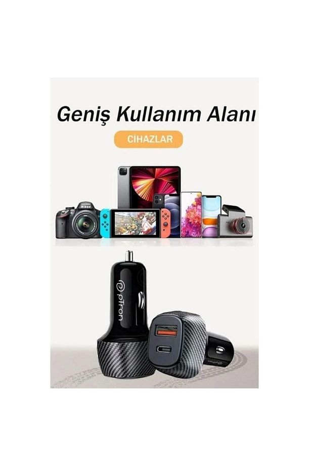 48w Type C Usb Hızlı Şarj Qualcomm Araç Şarj Şarz Kiti Araç Şarj Araç Içi Şarj Aleti Çakmaklık - 7