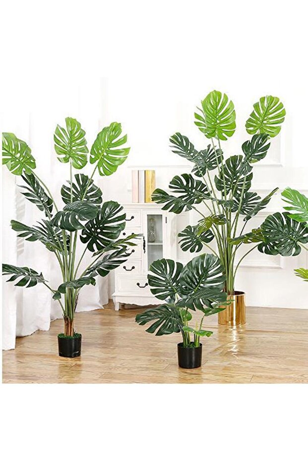Yapay Ağaç Monstera Deve Tabanı Ağacı 170 Cm 11 Yaprak - 3