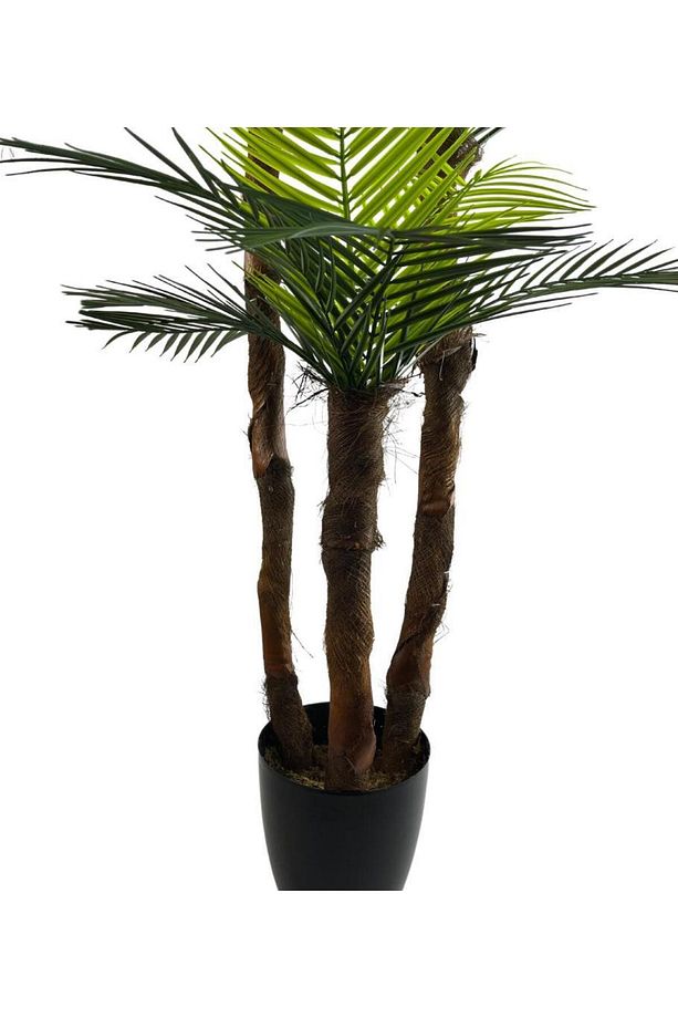 Yapay Ağaç 3 Dal 140cm Areka Palmiye Ağacı Areka 3katlı Salon Çiçeği Yapay Çiçek - 5