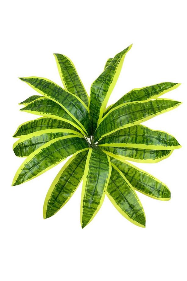Yapay Çiçek Dracaena Massengena Yaprağı Demeti 11 Yapraklı 40*50cm Dik Duvar Çiçeği Yapay Bitki - 1