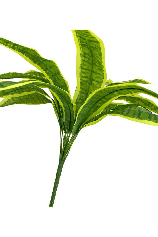 Yapay Çiçek Dracaena Massengena Yaprağı Demeti 11 Yapraklı 40*50cm Dik Duvar Çiçeği Yapay Bitki - 8