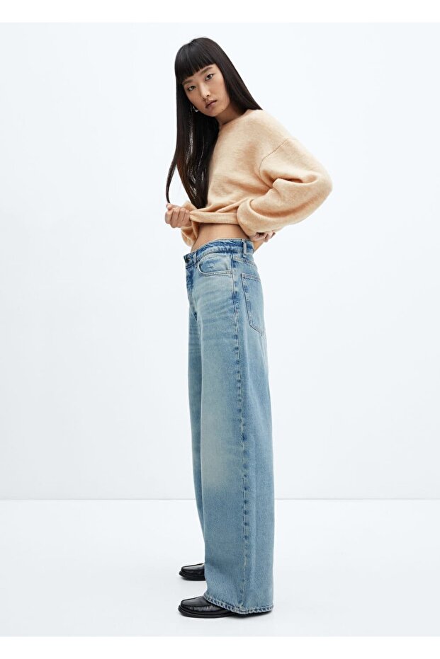 Strickpullover mit Rundhalsausschnitt - 7