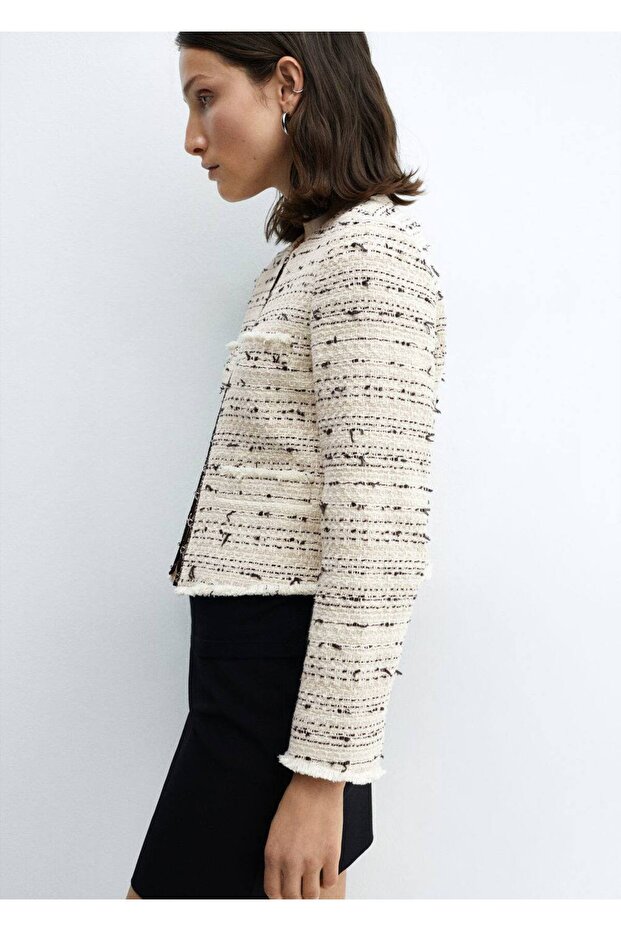 Hooked Tweed Jacke - 6