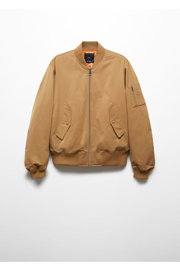 Oversize Bomber Ceket - 3