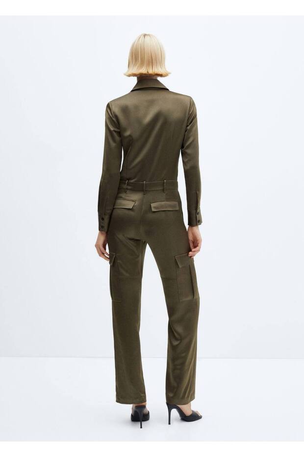 Saten kargo tulum - 4