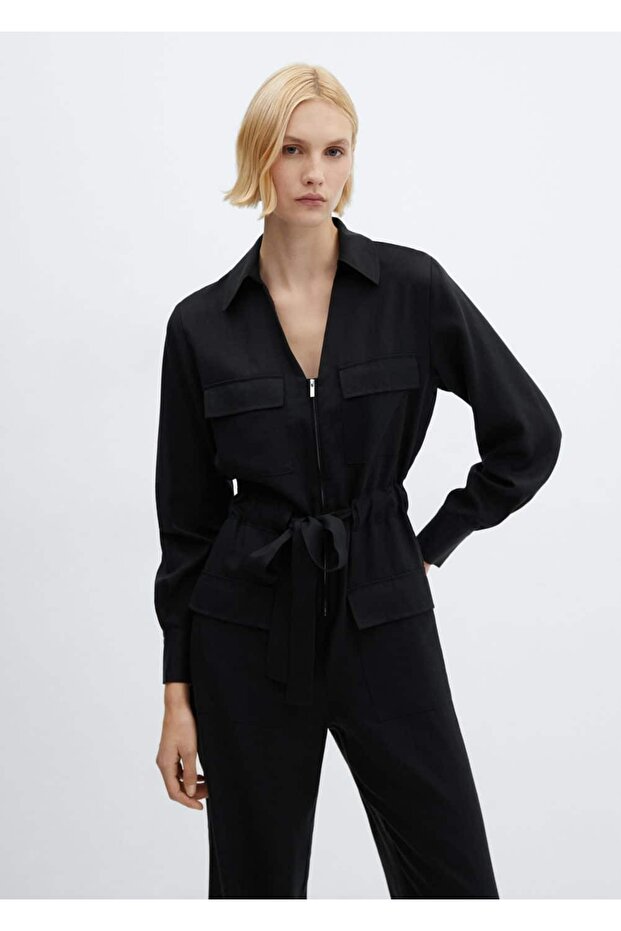 Fermuarlı kargp tulum - 1