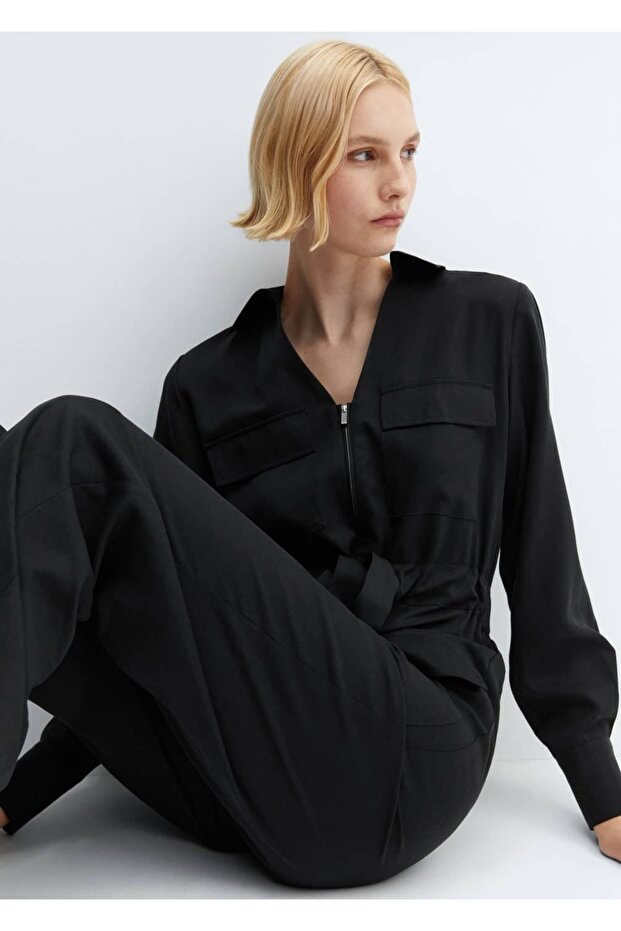 Fermuarlı kargp tulum - 6