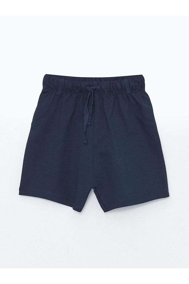 LCW baby Beli Lastikli Basic Erkek Bebek Şort - 1