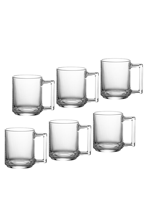 6 Pieces Luminarc Tea Cups Set - 1