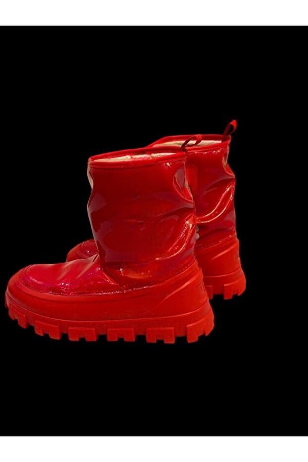 Kadın Yağmur Botu CLASSIC Kar Botu Kaymaz Taban Bot - 4