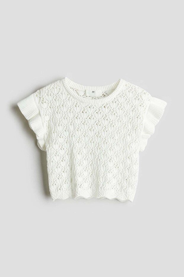 Crochet-look top - 2