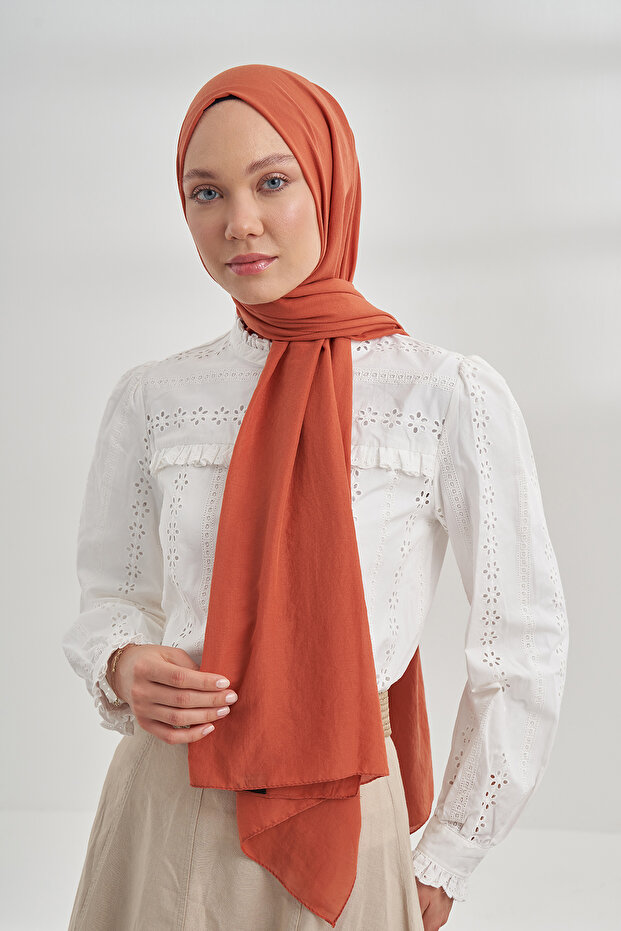 RUSTİK PAMUKSU ŞAL - 1