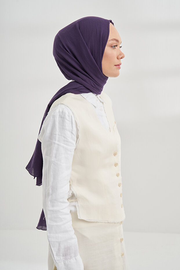 RUSTİK PAMUKSU ŞAL - 3