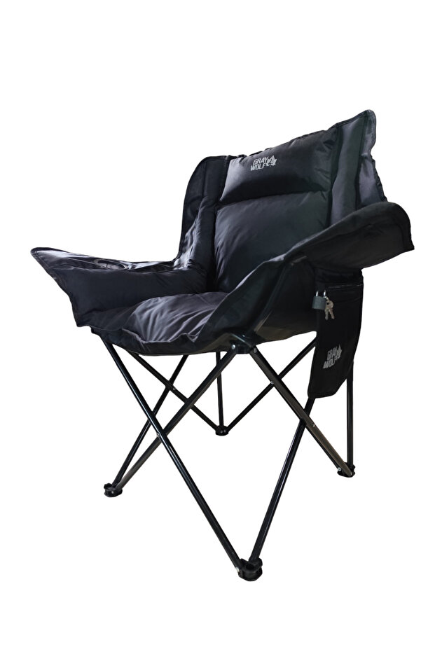 GRAYWOLF LONG MODEL YAN ÇANTALI KAMP SANDALYESİ - 2